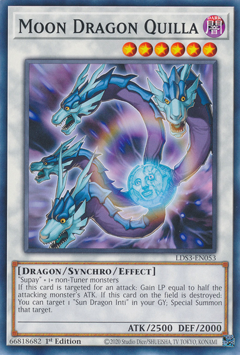 Moon Dragon Quilla [LDS3-EN053] Common | Exor Games Bridgewater