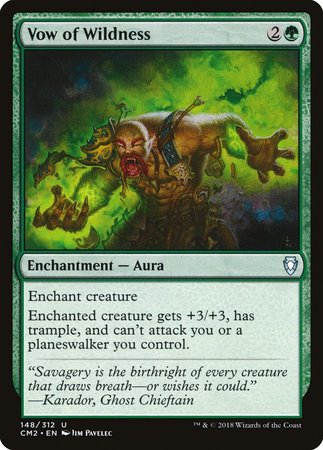 Vow of Wildness [Commander Anthology Volume II] | Exor Games Bridgewater