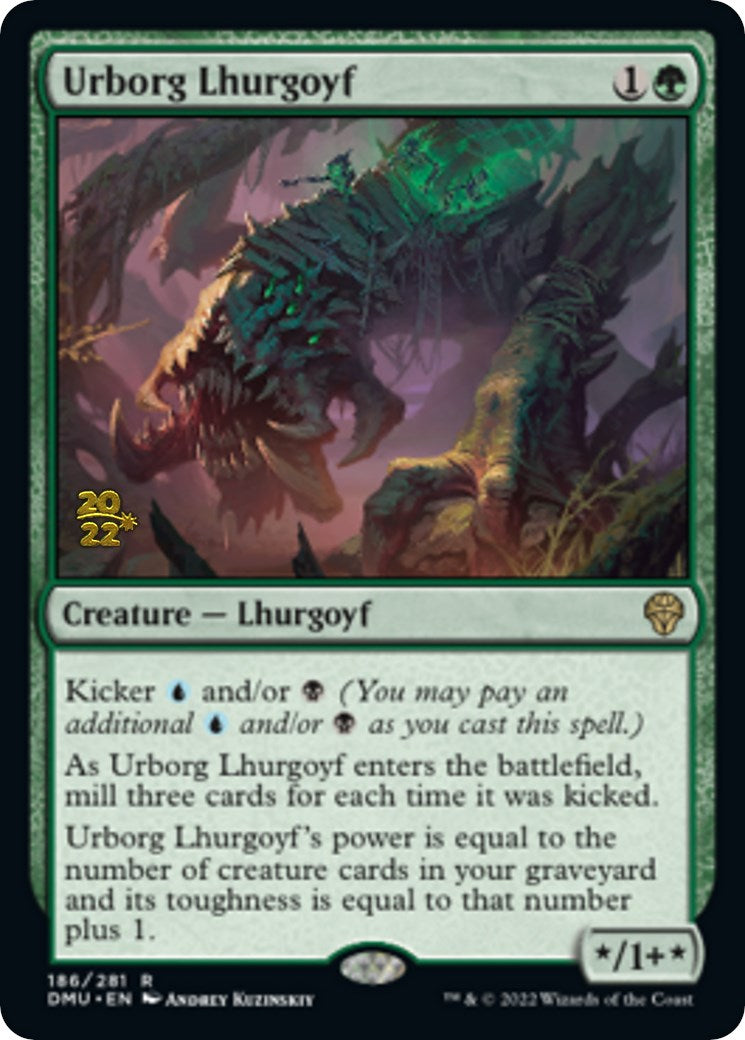 Urborg Lhurgoyf [Dominaria United Prerelease Promos] | Exor Games Bridgewater