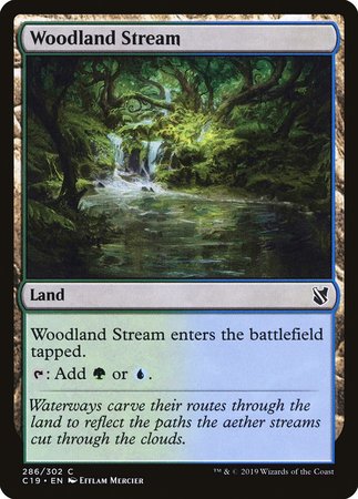 Woodland Stream [Commander 2019] | Exor Games Bridgewater