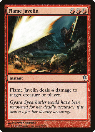 Flame Javelin [Duel Decks: Sorin vs. Tibalt] | Exor Games Bridgewater