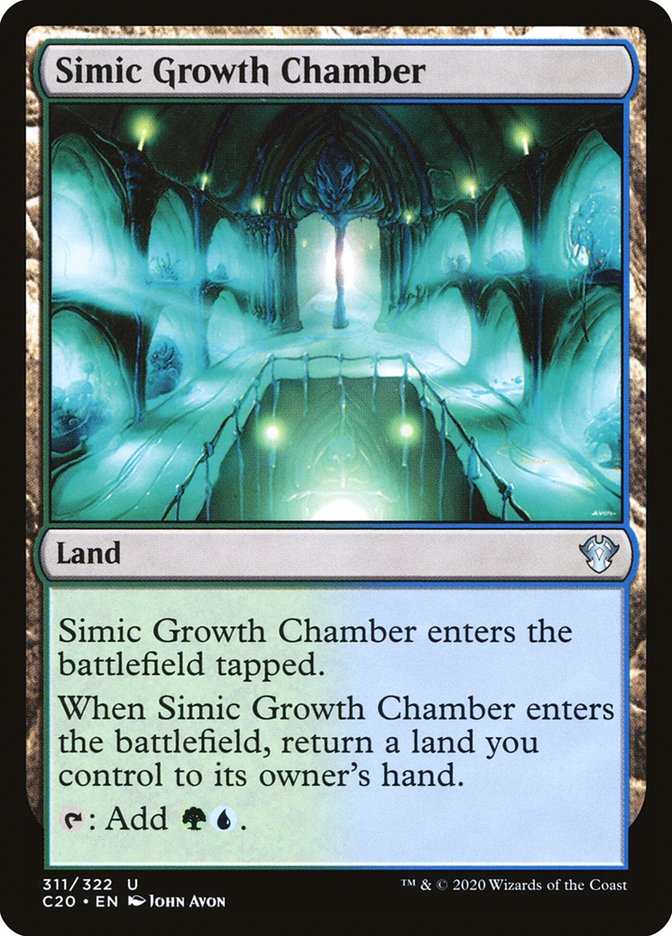 Simic Growth Chamber [Commander 2020] | Exor Games Bridgewater