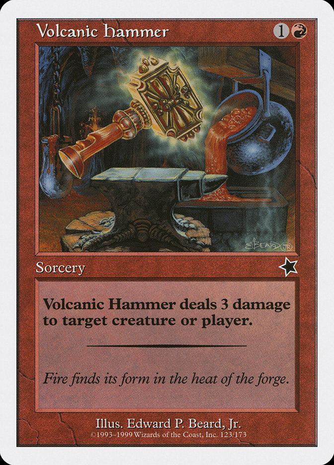 Volcanic Hammer [Starter 1999] | Exor Games Bridgewater