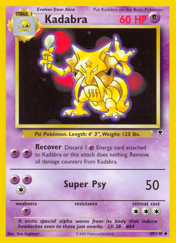 Kadabra (49/110) [Legendary Collection] | Exor Games Bridgewater