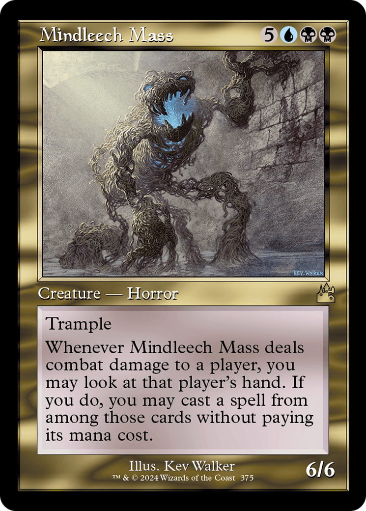Mindleech Mass (Retro Frame) [Ravnica Remastered] | Exor Games Bridgewater