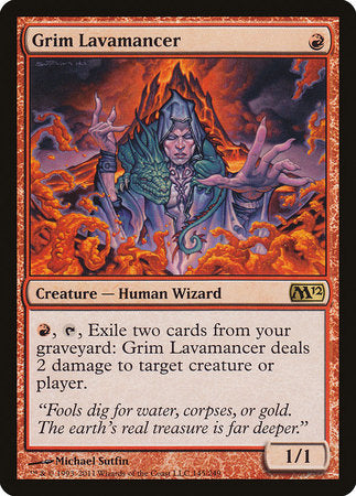 Grim Lavamancer [Magic 2012] | Exor Games Bridgewater