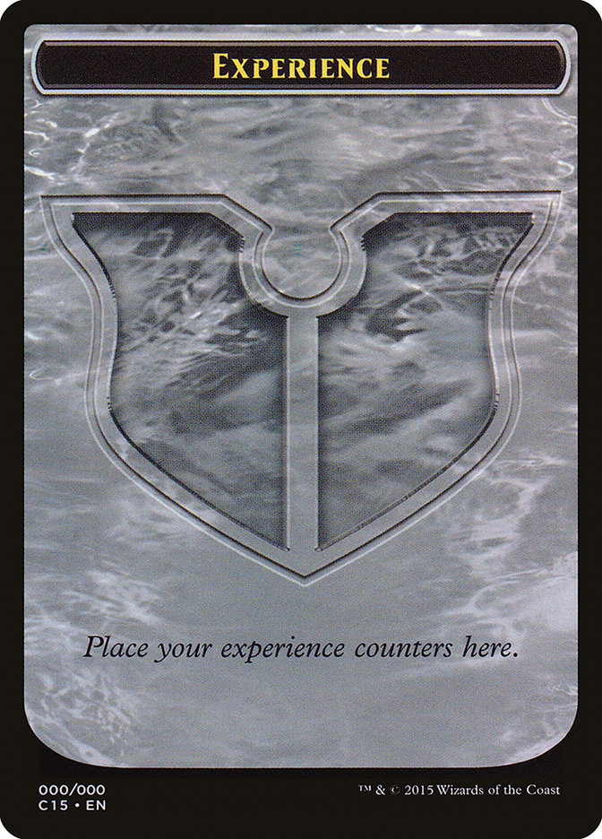 Experience // Experience Double-Sided Token [Commander 2015 Tokens] | Exor Games Bridgewater