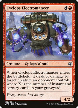 Cyclops Electromancer [War of the Spark] | Exor Games Bridgewater