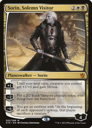 Sorin, Solemn Visitor [Khans of Tarkir] | Exor Games Bridgewater