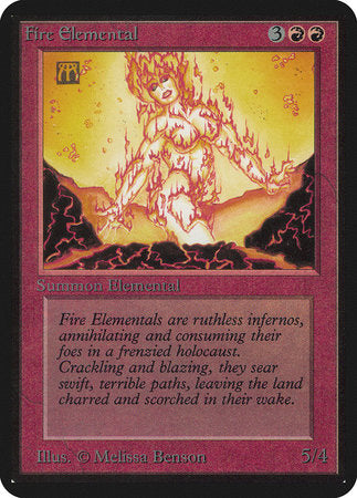 Fire Elemental [Limited Edition Alpha] | Exor Games Bridgewater