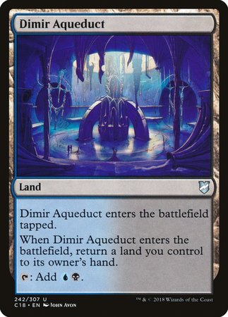 Dimir Aqueduct [Commander 2018] | Exor Games Bridgewater