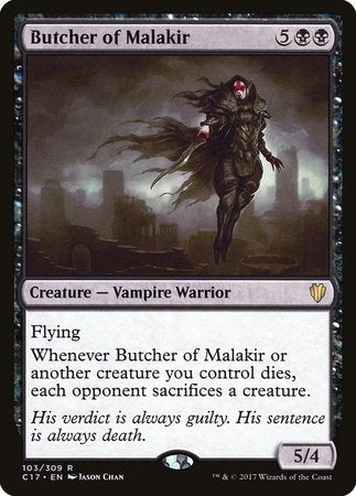 Butcher of Malakir [Commander 2017] | Exor Games Bridgewater