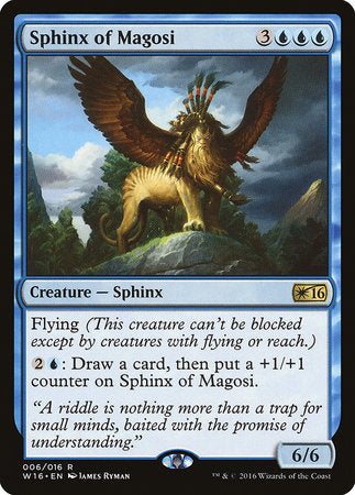 Sphinx of Magosi [Welcome Deck 2016] | Exor Games Bridgewater