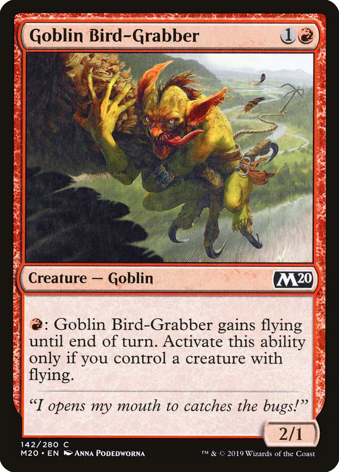 Goblin Bird-Grabber [Core Set 2020] | Exor Games Bridgewater
