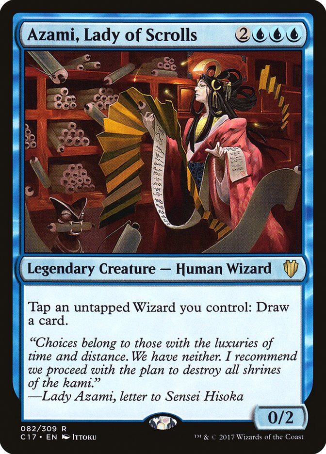 Azami, Lady of Scrolls [Commander 2017] | Exor Games Bridgewater