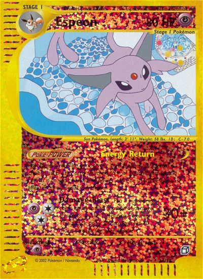 Espeon (6/12) [Box Topper] | Exor Games Bridgewater