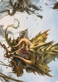 Canopy Baloth Art Card [Zendikar Rising Art Series] | Exor Games Bridgewater