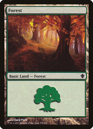 Forest (355) [Commander 2013] | Exor Games Bridgewater