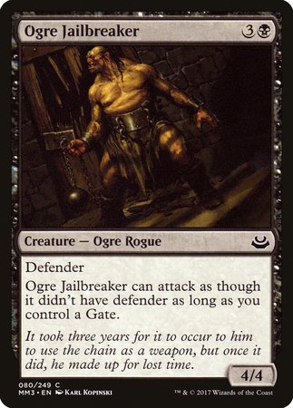 Ogre Jailbreaker [Modern Masters 2017] | Exor Games Bridgewater