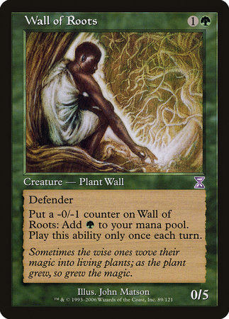 Wall of Roots [Time Spiral Timeshifted] | Exor Games Bridgewater