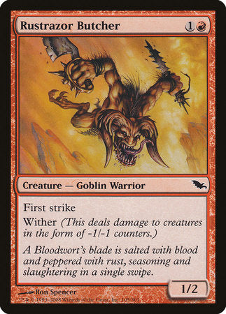 Rustrazor Butcher [Shadowmoor] | Exor Games Bridgewater