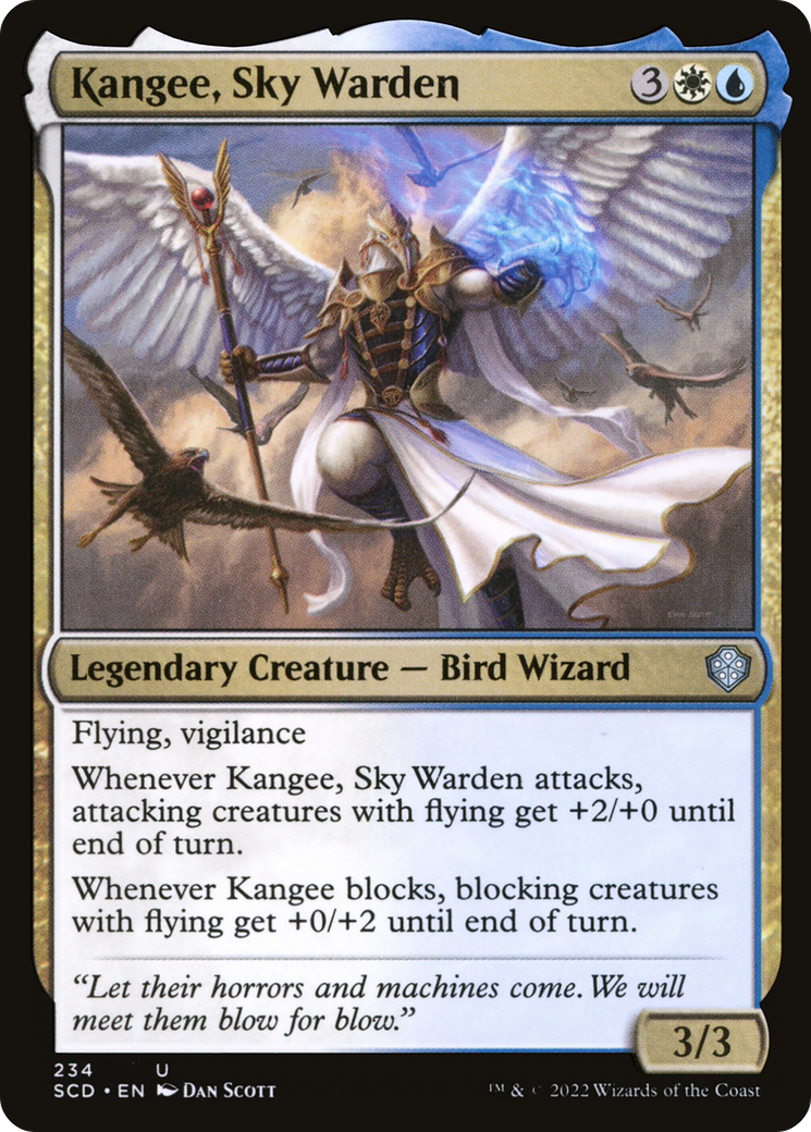 Kangee, Sky Warden [Starter Commander Decks] | Exor Games Bridgewater