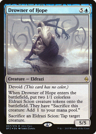 Drowner of Hope [Battle for Zendikar Promos] | Exor Games Bridgewater