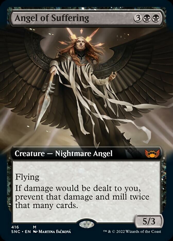 Angel of Suffering (Extended Art) [Streets of New Capenna] | Exor Games Bridgewater