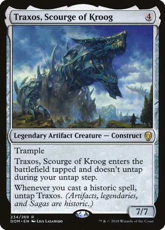 Traxos, Scourge of Kroog [Dominaria] | Exor Games Bridgewater