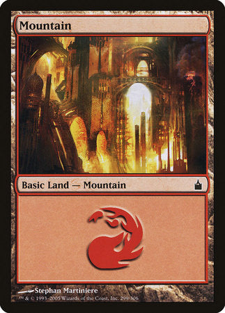 Mountain (299) [Ravnica: City of Guilds] | Exor Games Bridgewater