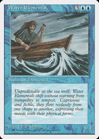 Water Elemental [Fourth Edition] | Exor Games Bridgewater