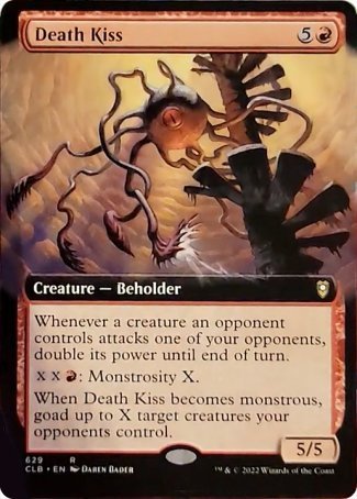 Death Kiss (Extended Art) [Commander Legends: Battle for Baldur's Gate] | Exor Games Bridgewater