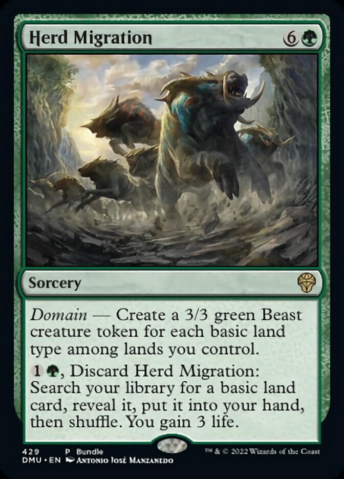 Herd Migration (Bundle) [Dominaria United] | Exor Games Bridgewater