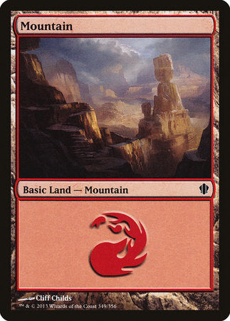 Mountain (349) [Commander 2013] | Exor Games Bridgewater