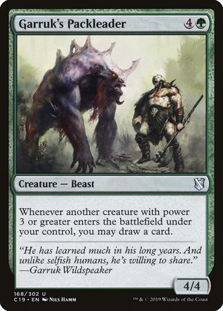 Garruk's Packleader [Commander 2019] | Exor Games Bridgewater