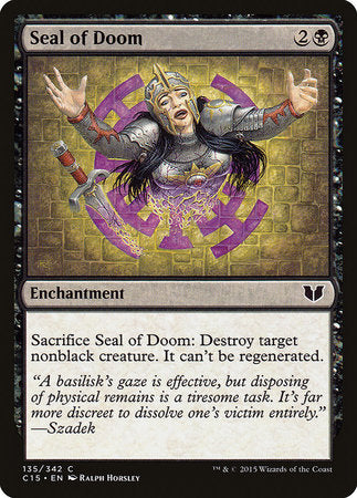 Seal of Doom [Commander 2015] | Exor Games Bridgewater