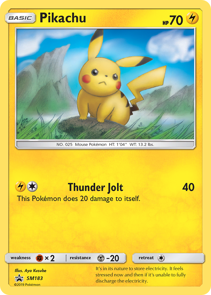 Pikachu (SM183) [Sun & Moon: Black Star Promos] | Exor Games Bridgewater