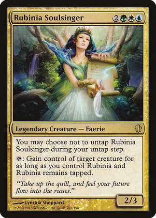 Rubinia Soulsinger [Commander 2013] | Exor Games Bridgewater