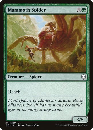 Mammoth Spider [Dominaria] | Exor Games Bridgewater