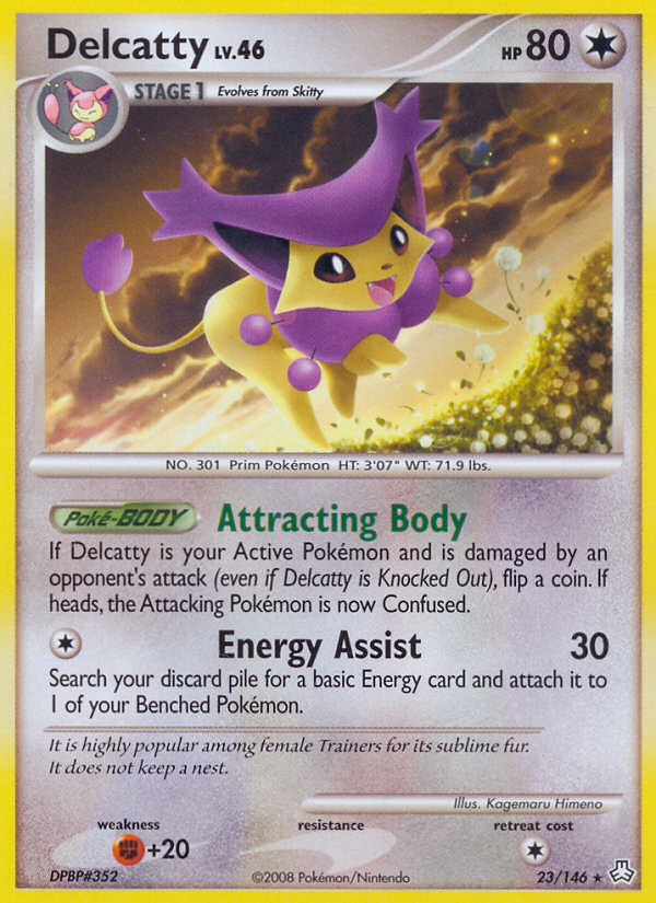 Delcatty (23/146) [Diamond & Pearl: Legends Awakened] | Exor Games Bridgewater