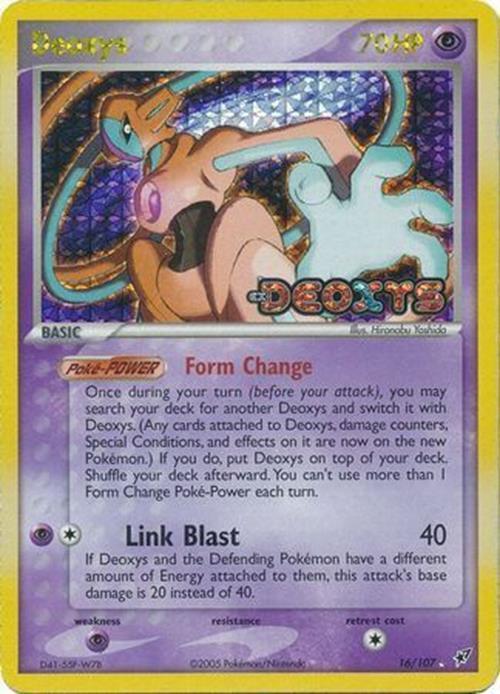 Deoxys (16/107) (Stamped) [EX: Deoxys] | Exor Games Bridgewater