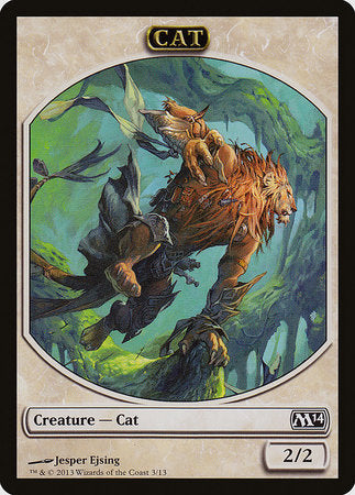 Cat Token [Magic 2014 Tokens] | Exor Games Bridgewater