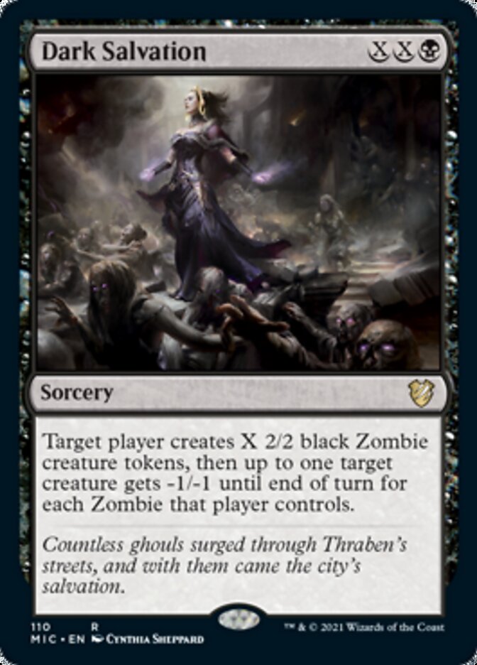 Dark Salvation [Innistrad: Midnight Hunt Commander] | Exor Games Bridgewater