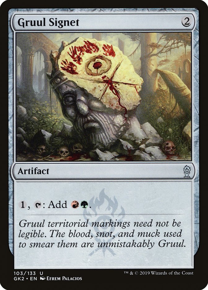 Gruul Signet [Ravnica Allegiance Guild Kit] | Exor Games Bridgewater