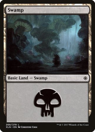 Swamp (268) [Ixalan] | Exor Games Bridgewater