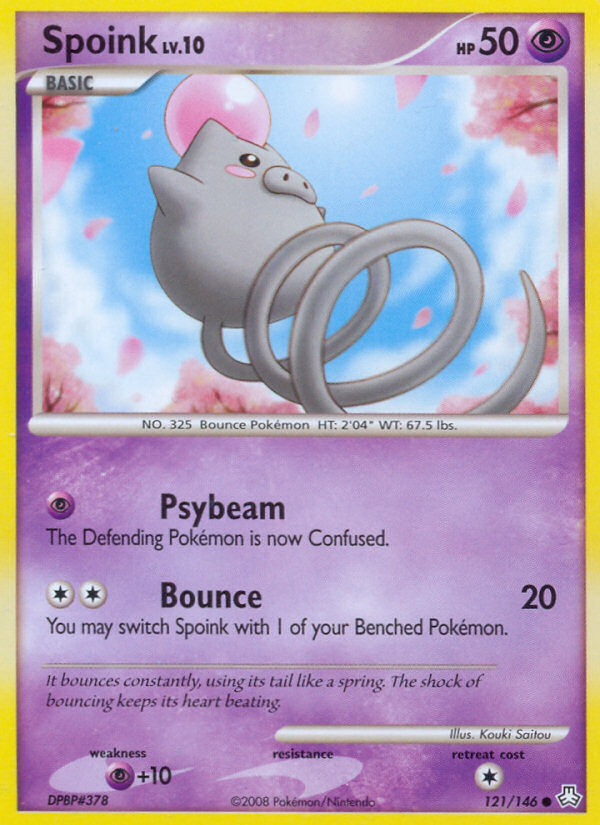 Spoink (121/146) [Diamond & Pearl: Legends Awakened] | Exor Games Bridgewater