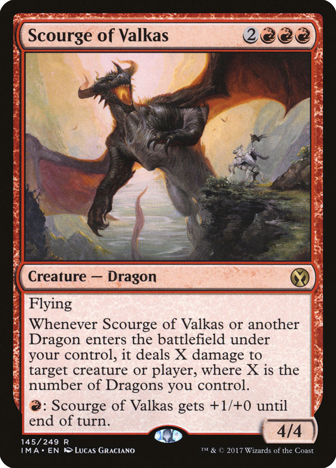 Scourge of Valkas [Iconic Masters] | Exor Games Bridgewater