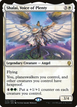 Shalai, Voice of Plenty [Dominaria] | Exor Games Bridgewater