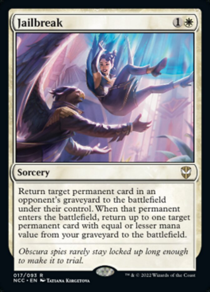 Jailbreak [Streets of New Capenna Commander] | Exor Games Bridgewater