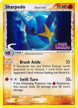 Sharpedo (53/110) (Delta Species) (Stamped) [EX: Holon Phantoms] | Exor Games Bridgewater